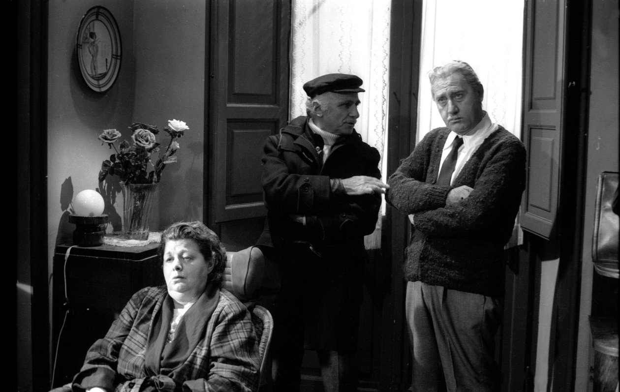 Alberto Sordi, Mario Monicelli ve Shelley Winters, Mario Monicelli
