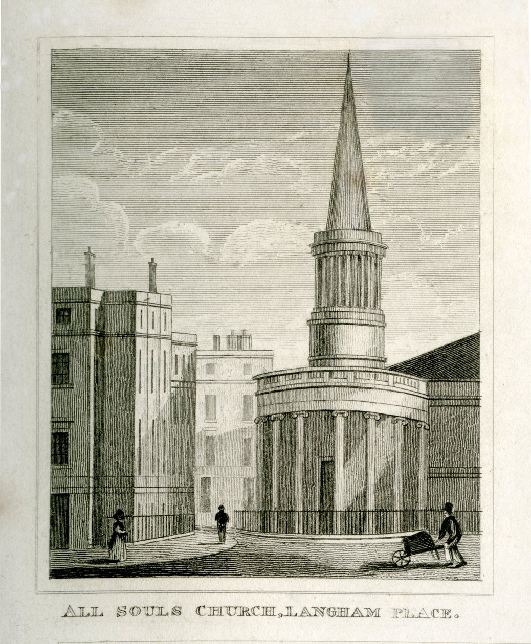 Tüm Ruhlar Kilisesi, Langham Place by Unbekannt