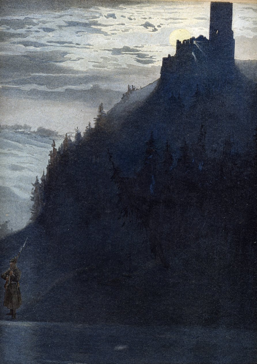 "Deutschlandlied" alegorisi, 1900 civarı (Resim) by Unbekannter Künstler