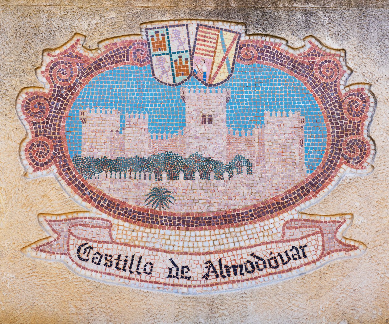 Almodovar del Rio, Cordoba Eyaleti, İspanya. by Unbekannt