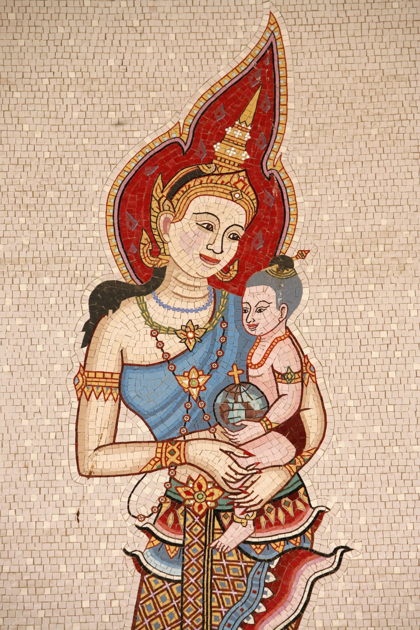 Müjde bazilikası: Thai Virgin, Nazareth, İsrail by Unbekannt