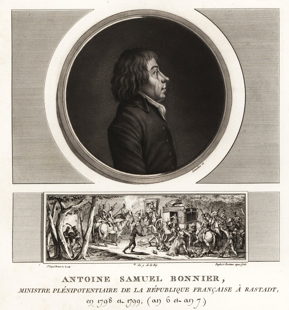 Antoine Samuel Bonnier, Fransa Cumhuriyeti Tam Yetkili Bakan by Unbekannt