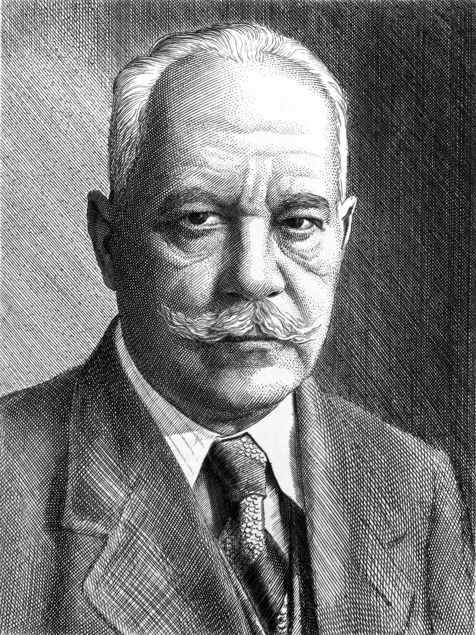 Arnold Sommerfeld, Alman fizikçi, c1910-1920 by Unbekannt