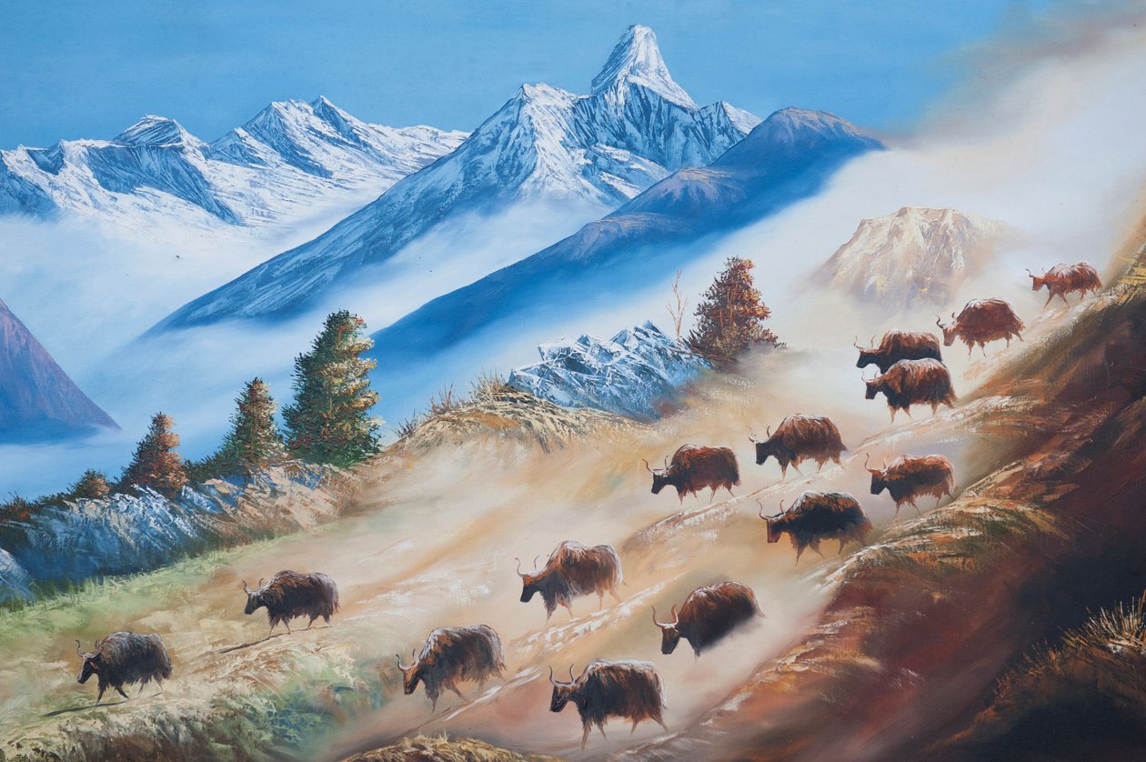 Sanat; Ama Dablam Dağı