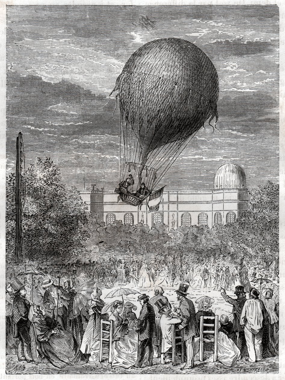 Balonla Yükseliş. Balon uçuşu. by Nicolas Liez