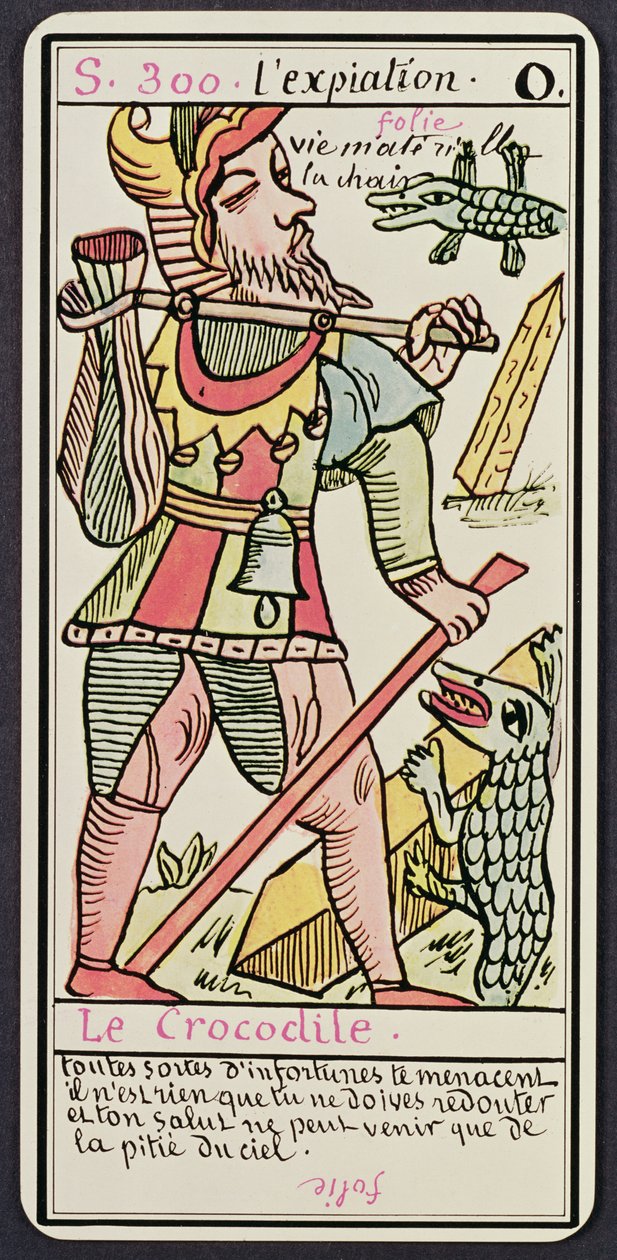 Kefaret, tarot kartı, Fransızca by Unbekannt