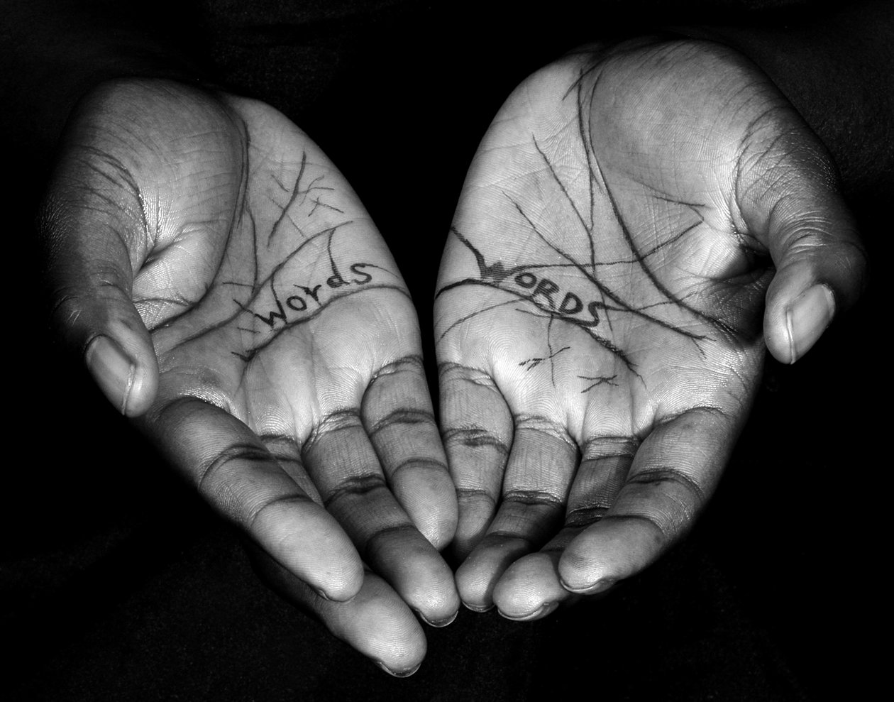 Beyond Words 8, 2006 (s/b fotoğraf) by Unbekannter Künstler