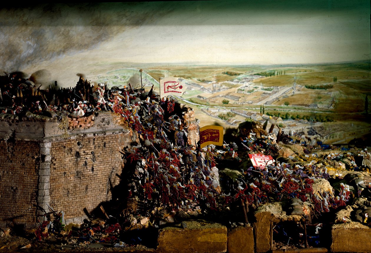 1683 Avusturya-Türk Savaşı (diorama modeli) by Unbekannter Künstler