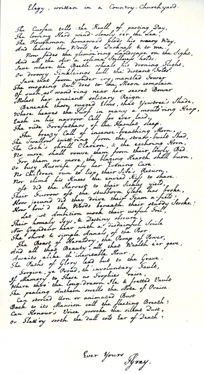 Şair Thomas Gray