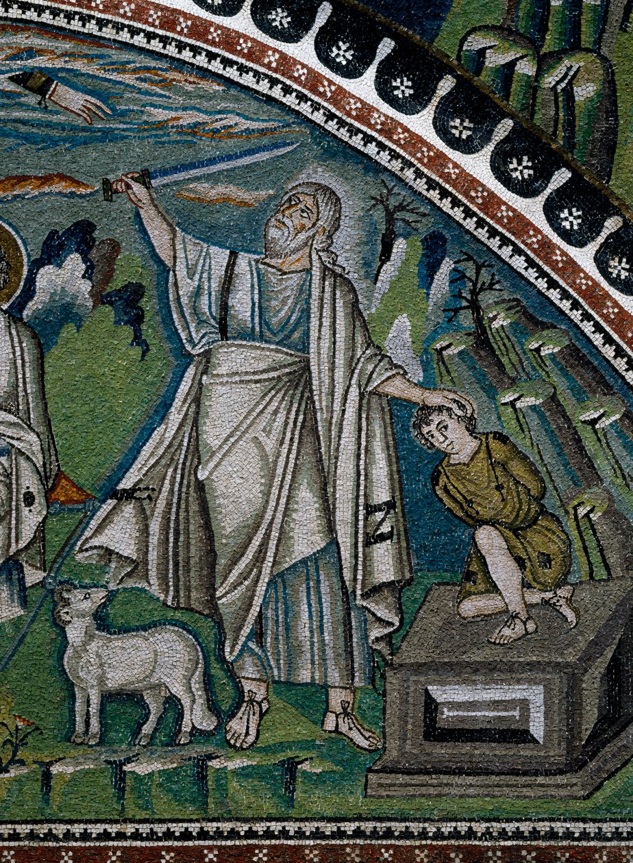 San Vitale Bazilikası, İbrahim Hikayeleri, İshak