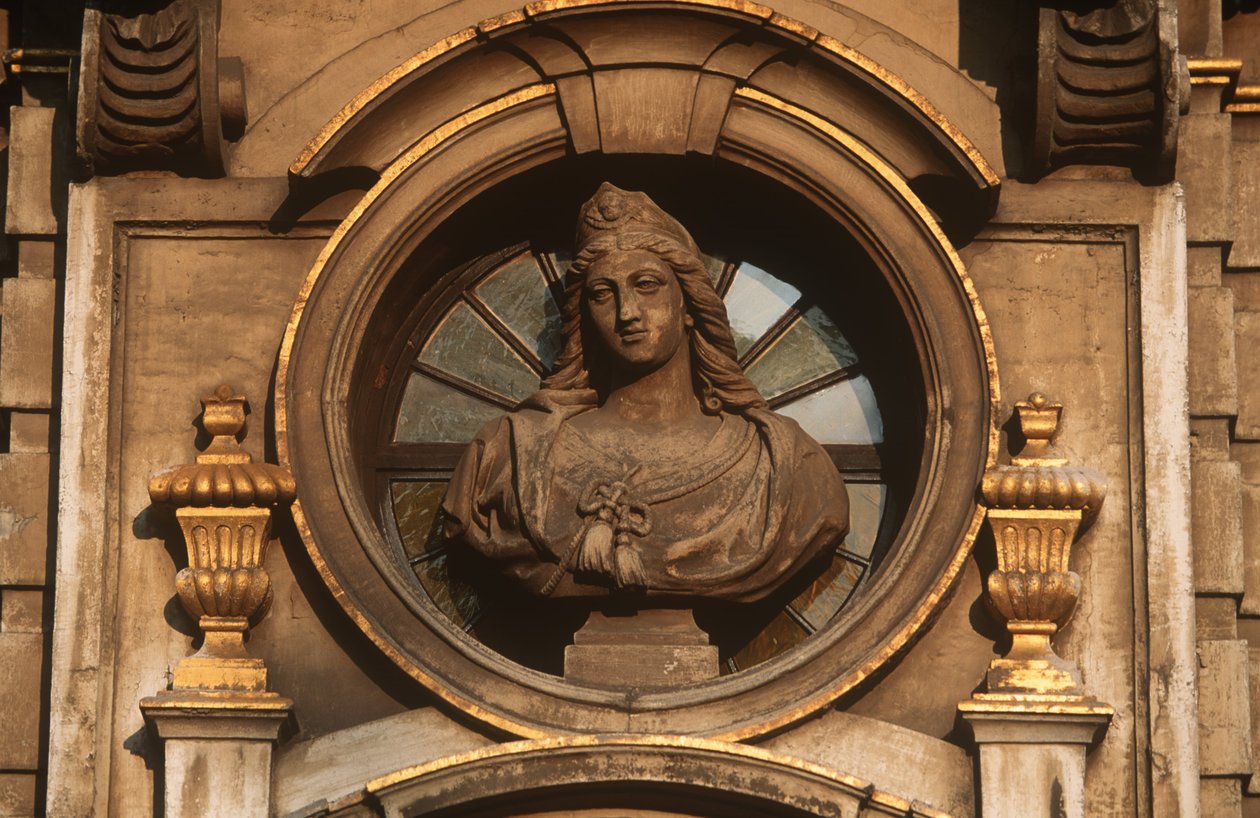 Belçika, Brüksel, Grand Place, dekoratif detay by William Jennys