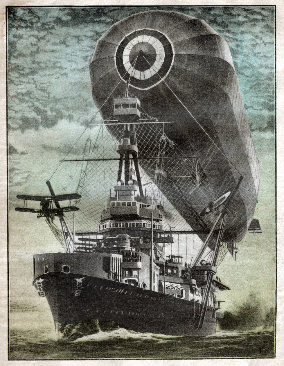 İngiliz zırhı. (Şekil 1924) by Unbekannter Künstler