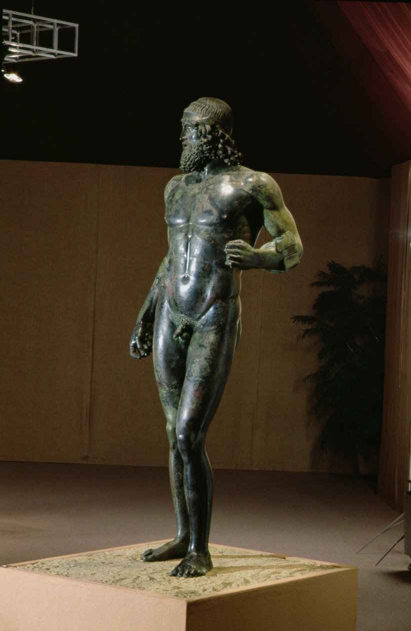 Bronz Asker, Denizden Riace, Sicilya, MÖ 5. yy