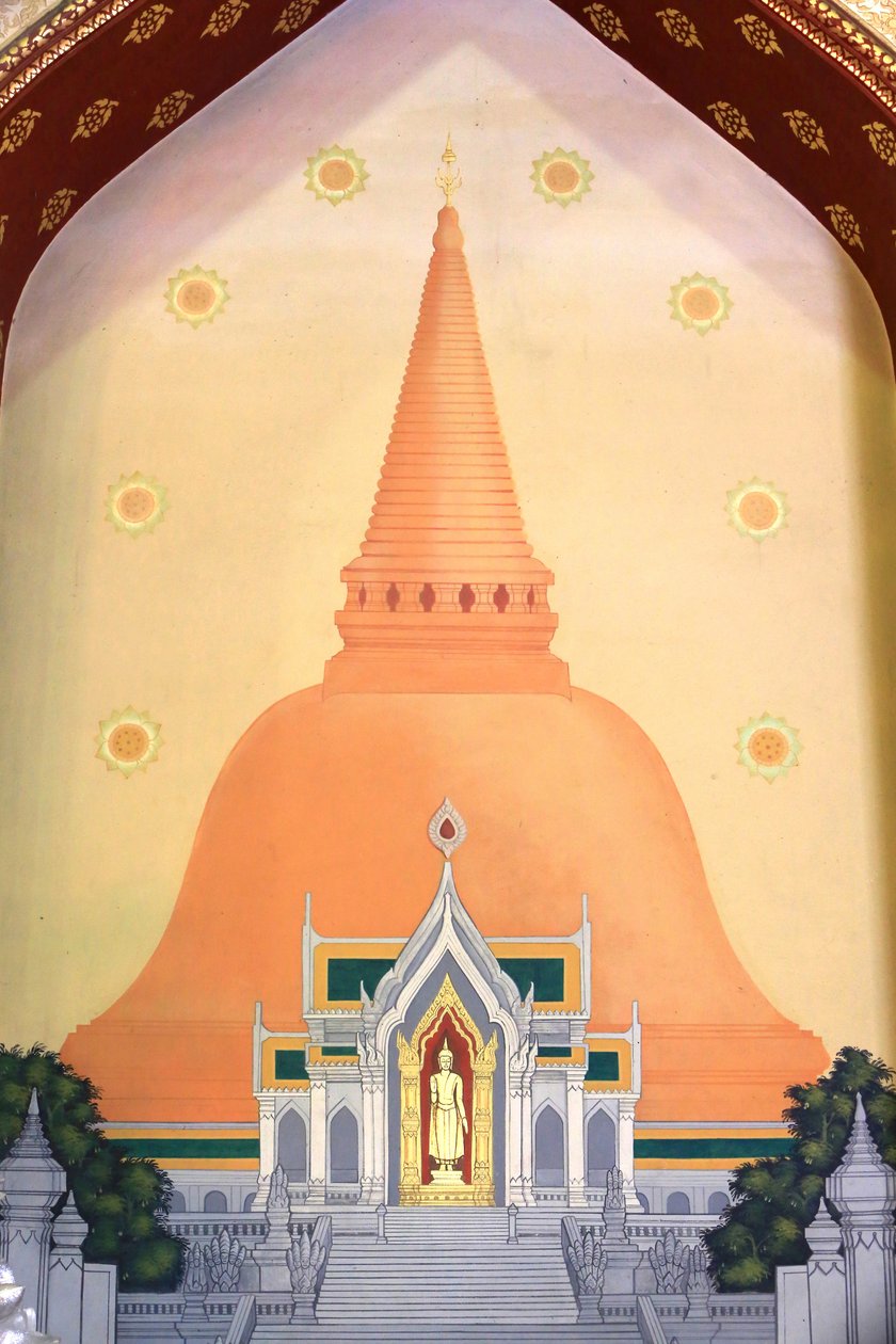 Buda. Mermer Tapınağı. Wat Benchamabophit Dusitvanaram Ratchaworawiharn. 1899. Bangkok. Tayland by Unbekannt