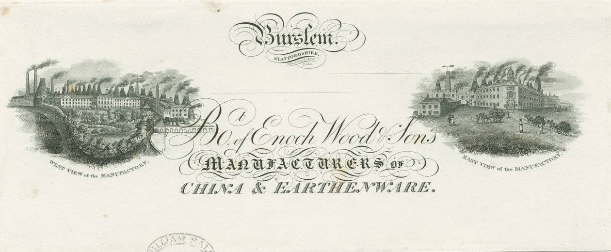 Burslem - Enoch Wood & Sons