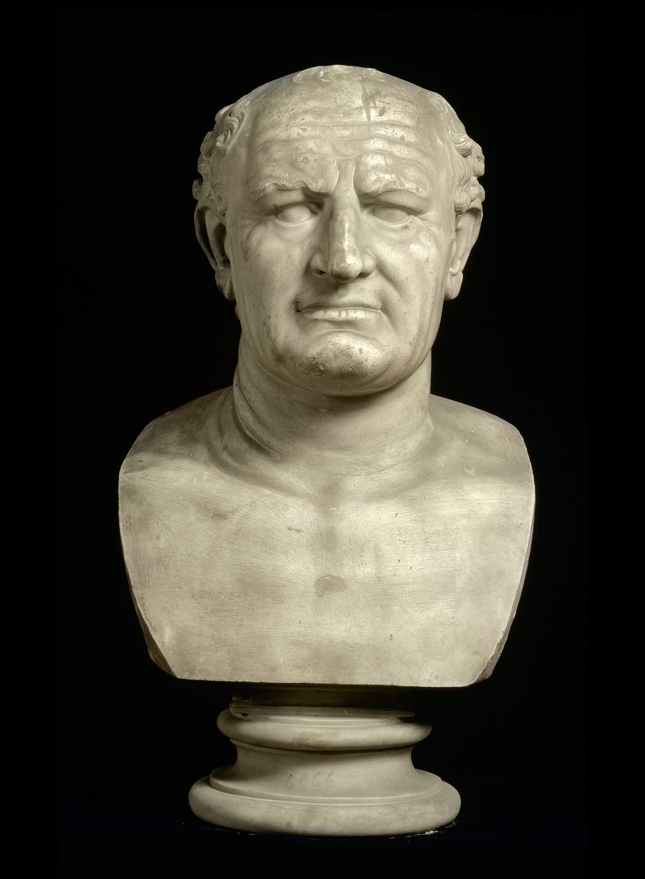 İmparator Vespasian Büstü (Titus Flavius Vespasianus) (9-79) by Unbekannt