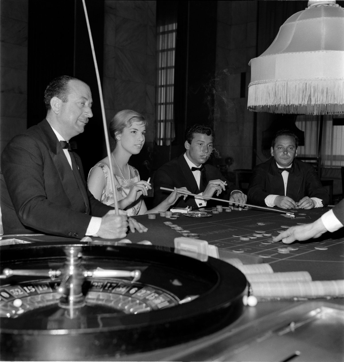 Venedik CASINO, rulet masası, LIDO DI VENEZIA - 1960 yılları by Unbekannt