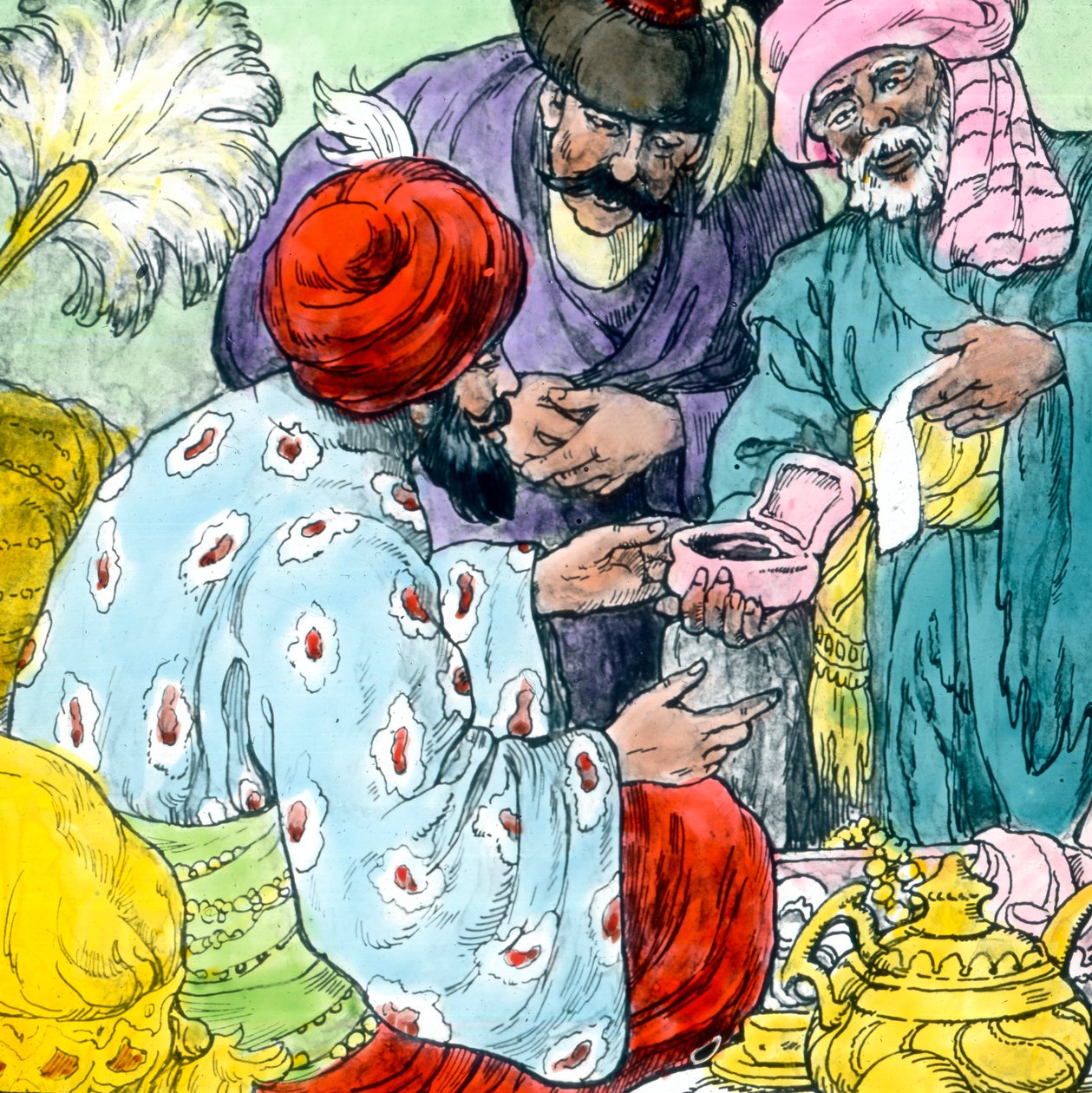 Halife leylek by Unbekannter Künstler