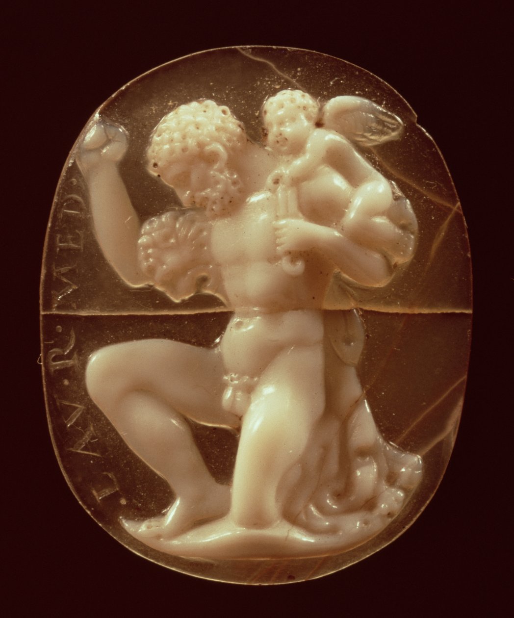 Cupid tarafından fethedilen Herkül