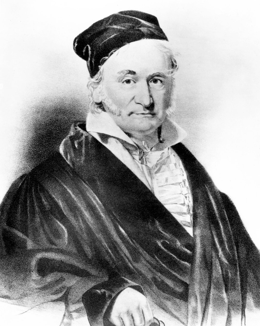 Carl Friedrich Gauss, Alman matematikçi, 19. yüzyılın ortalarında by Unbekannt