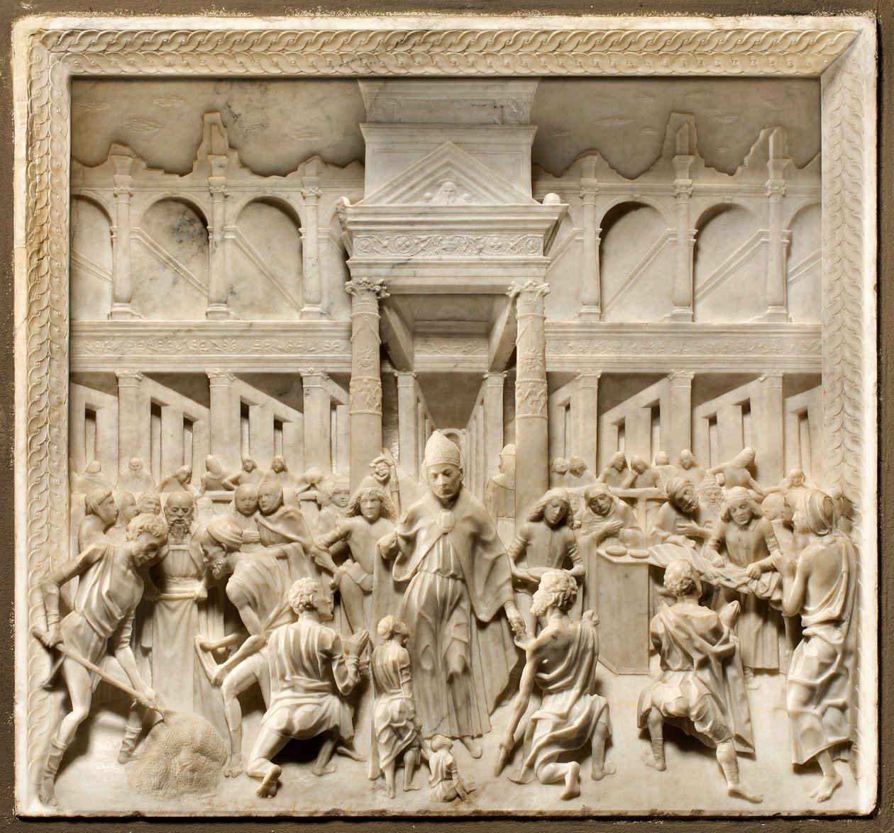 Orta nef, Giovanni Antonio Amedeo 1481-84, Sant