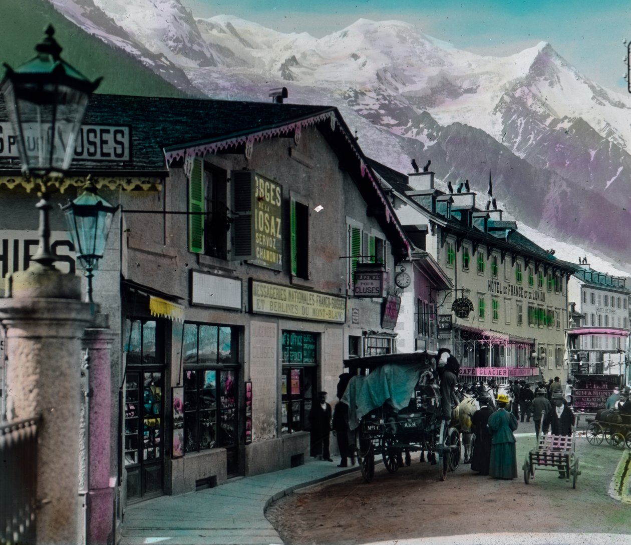 Chamonix, Ana Cadde by Unbekannter Künstler