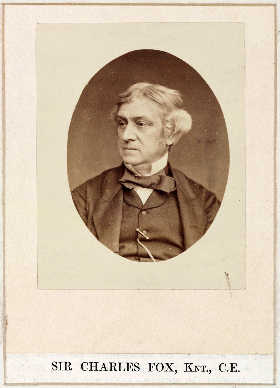 Charles Fox, mühendis, c 1860