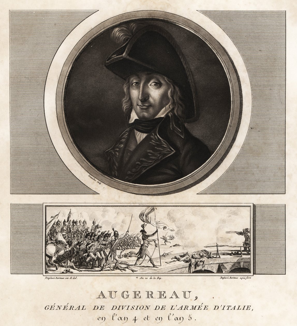 Charles Pierre François Augereau by Unbekannt