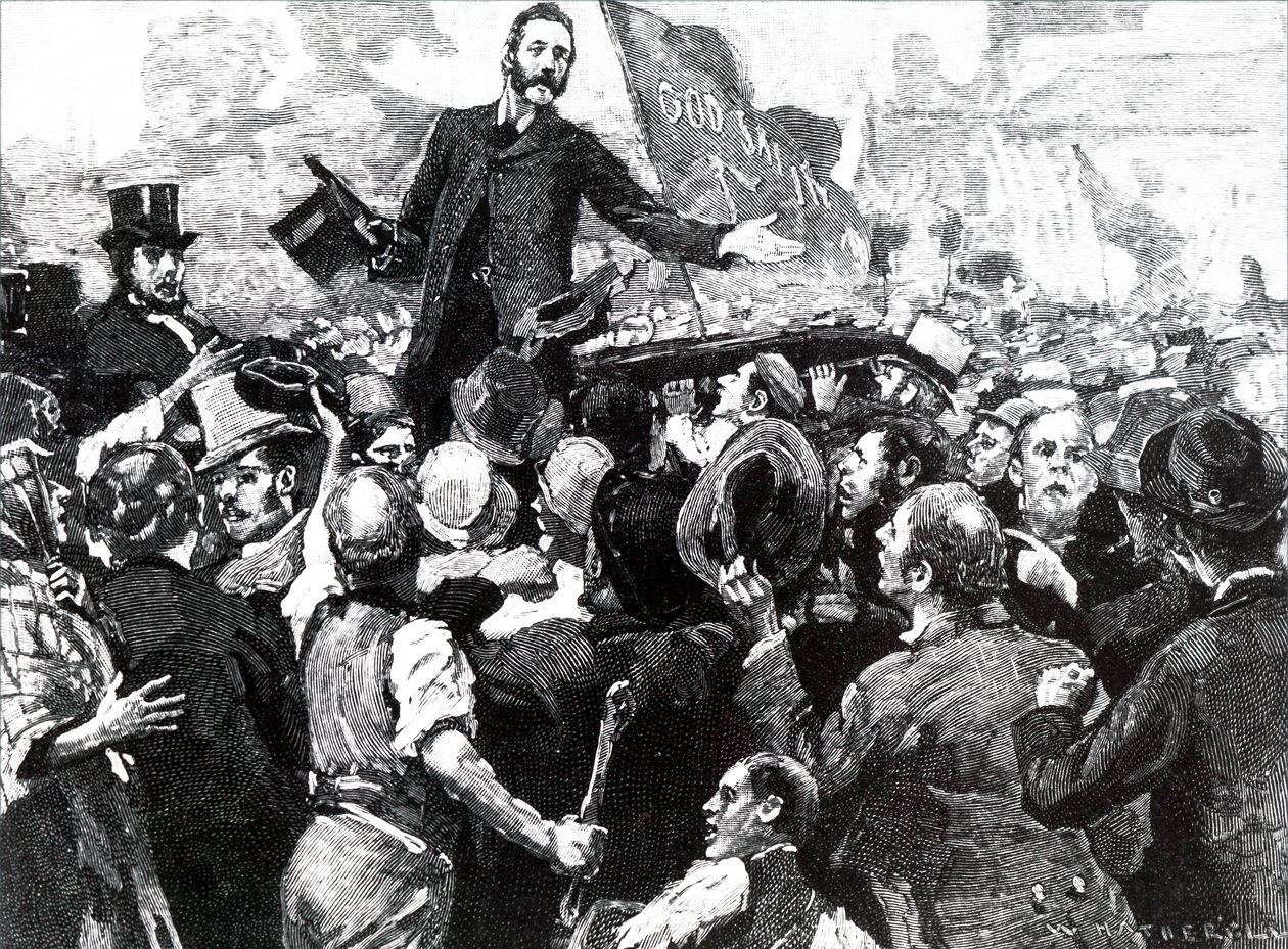 Charles Stewart Parnell. by Unbekannt