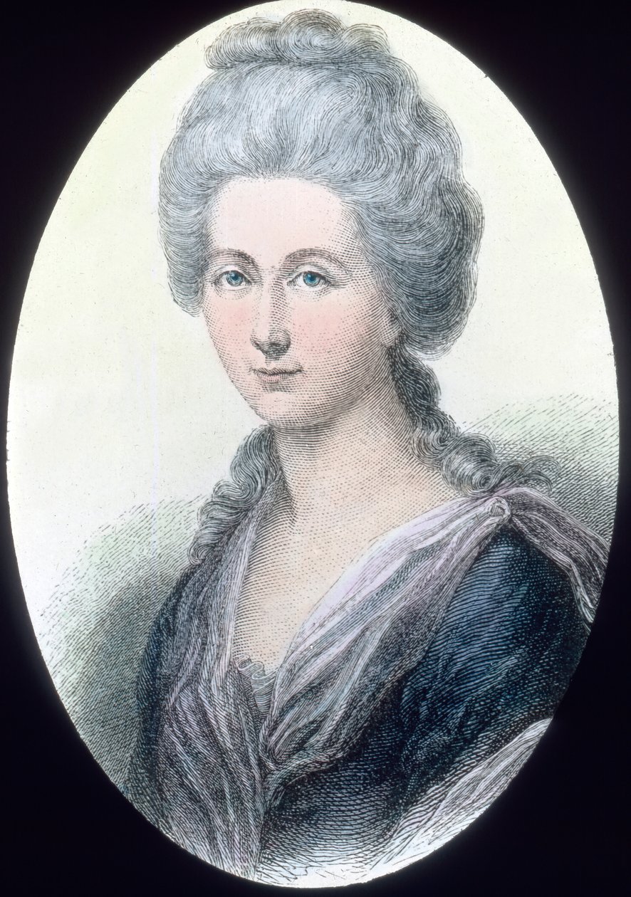 Charlotte Kestner, Goethe'nin Genç Werther'in Acıları'ndaki Lotte karakteri by Unbekannter Künstler