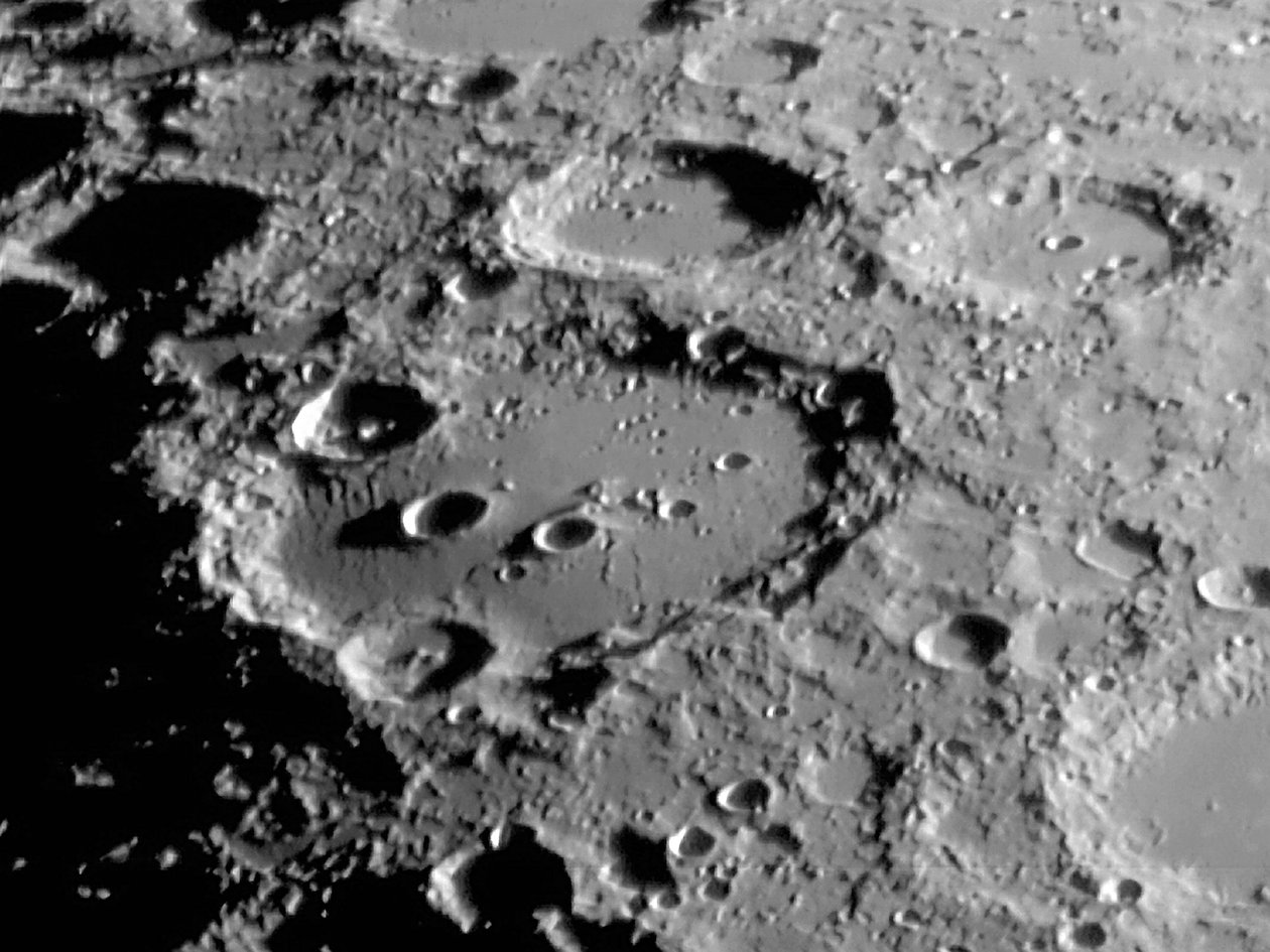 Clavius ​​Krater, c 2005-2006 by Unbekannter Künstler