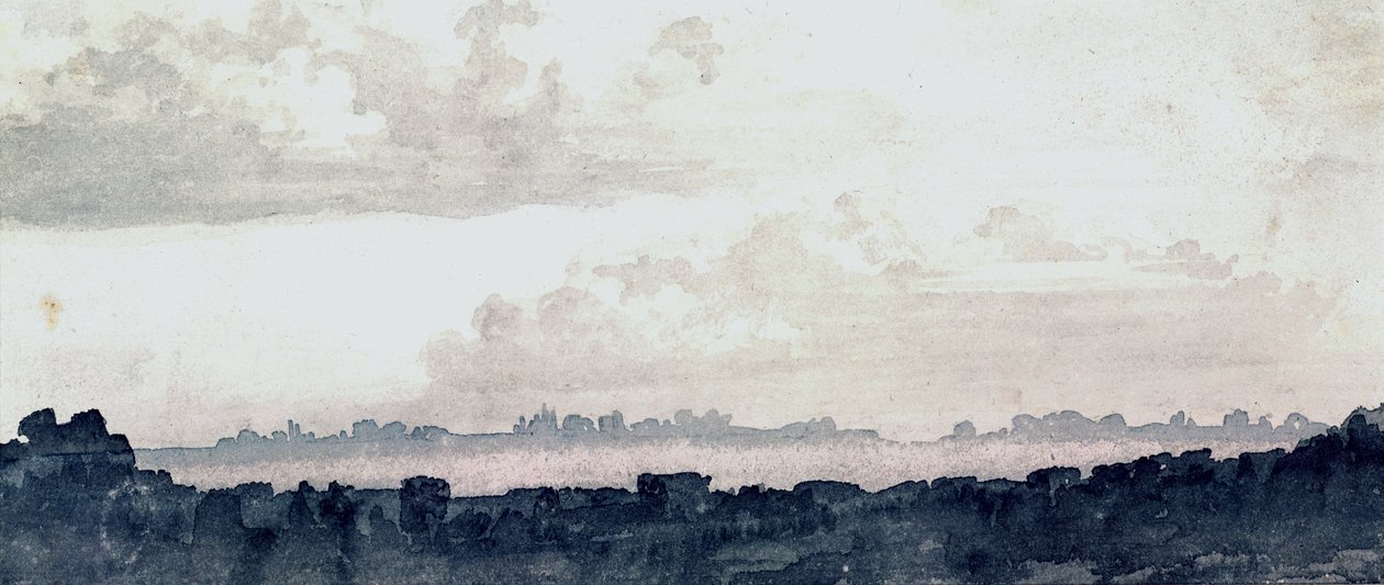 Luke Howard tarafından bulut çalışması, c 1808-1811 by Unbekannter Künstler