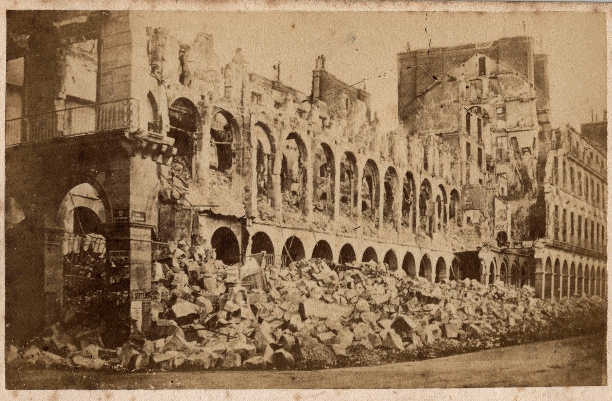 Paris Komünü (1871): Mayıs 1871 yangınından sonra Maliye Bakanlığı