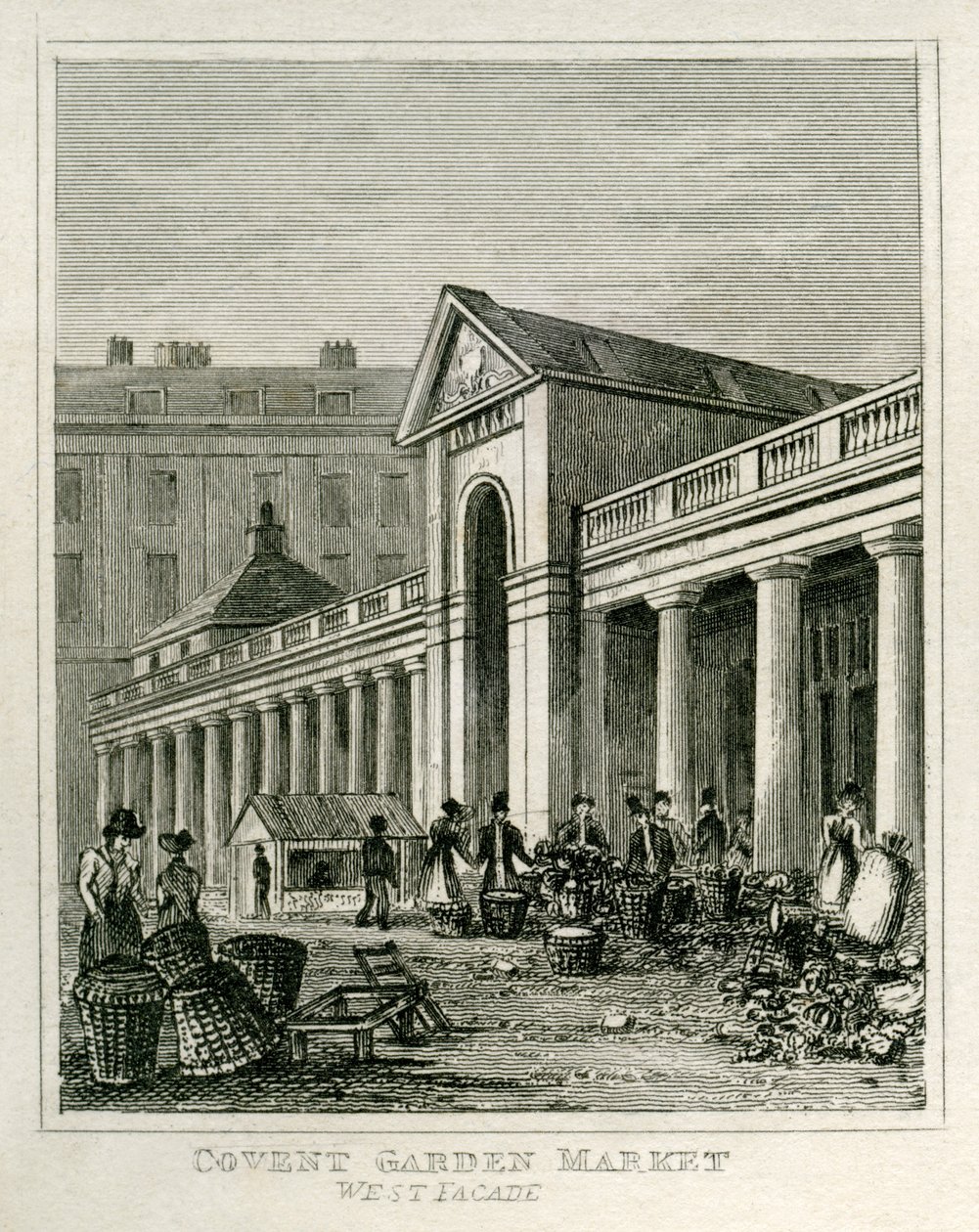 Covent Garden Pazarı by Unbekannt