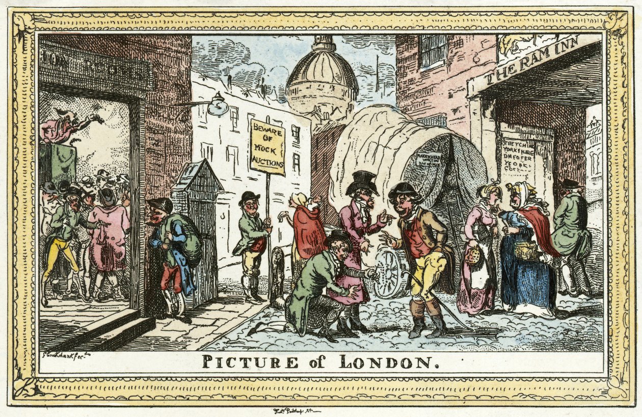 Cruikshank - Londra Resmi by Unbekannter Künstler
