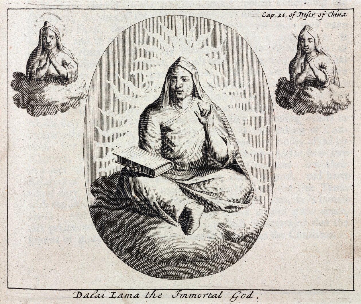Dalai Lama Ölümsüz Tanrı, 1700 dolayları by Unbekannt