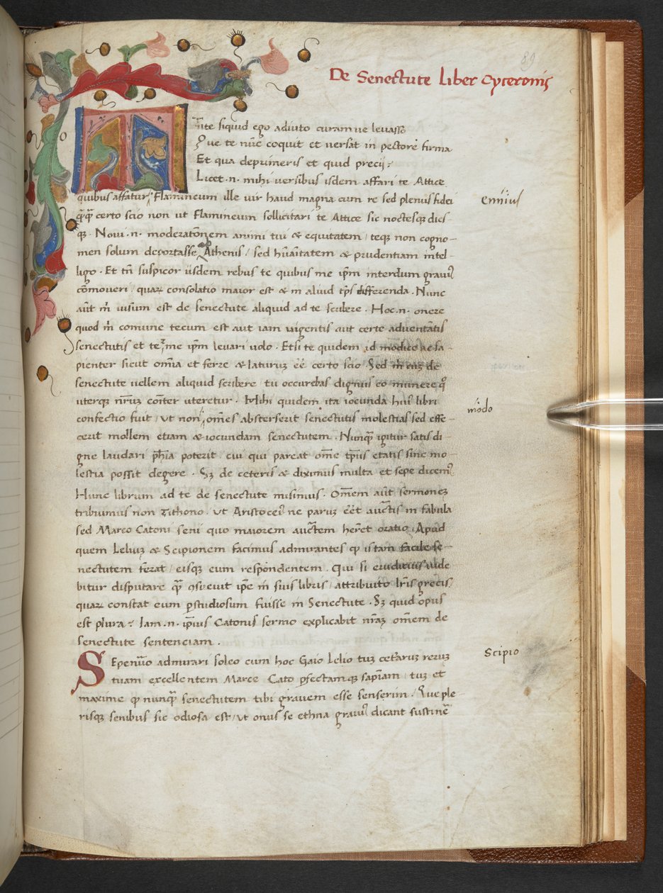 Yaşlılık üzerine, Marcus Tullius Cicero by Unbekannter Künstler