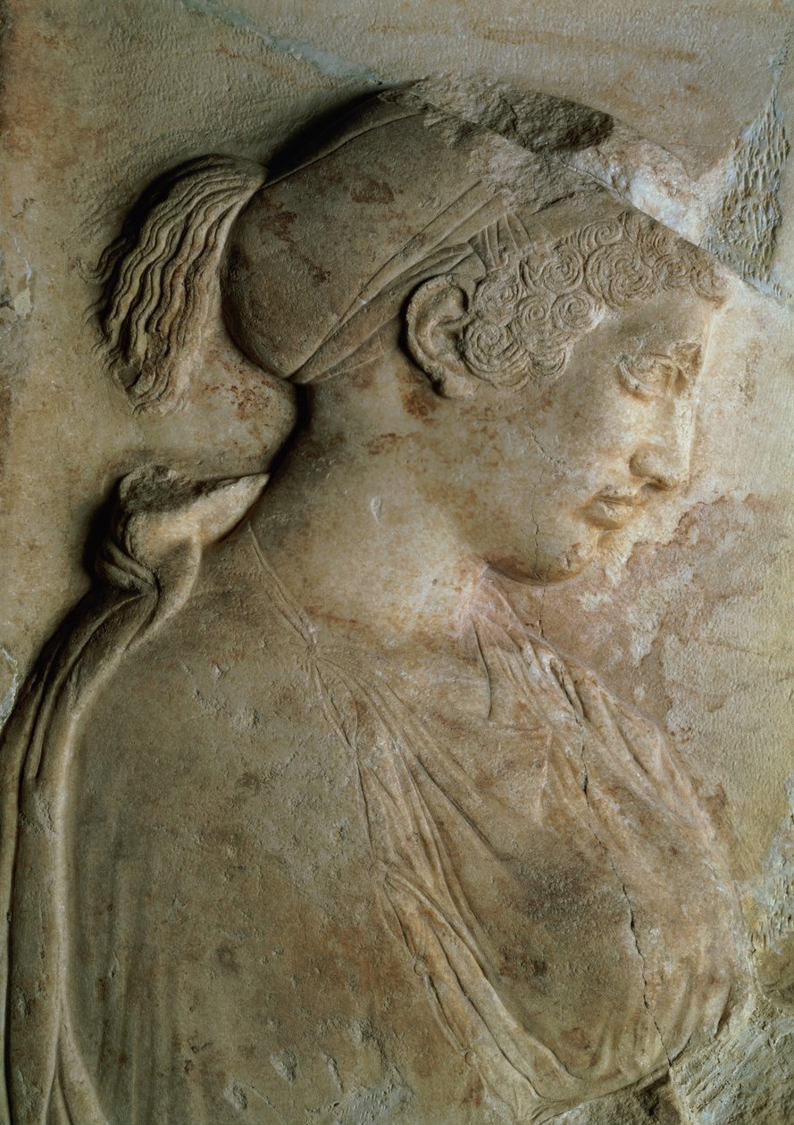 Philis stelinden detay, Thasos