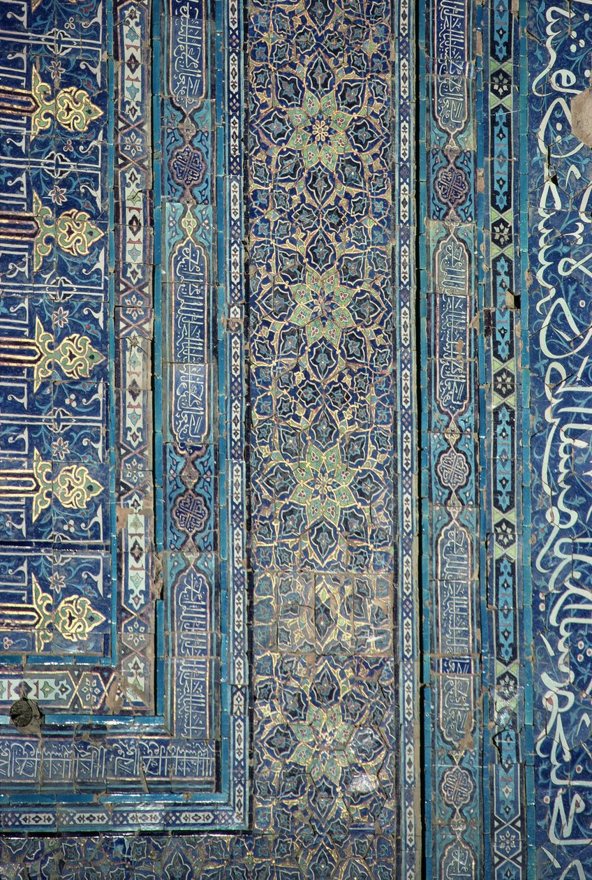 Kemer dekorasyon detayı, Ak-Sarai Sarayı (Beyaz Saray) 14. yüzyıl sonu (fotoğraf) by Unbekannt