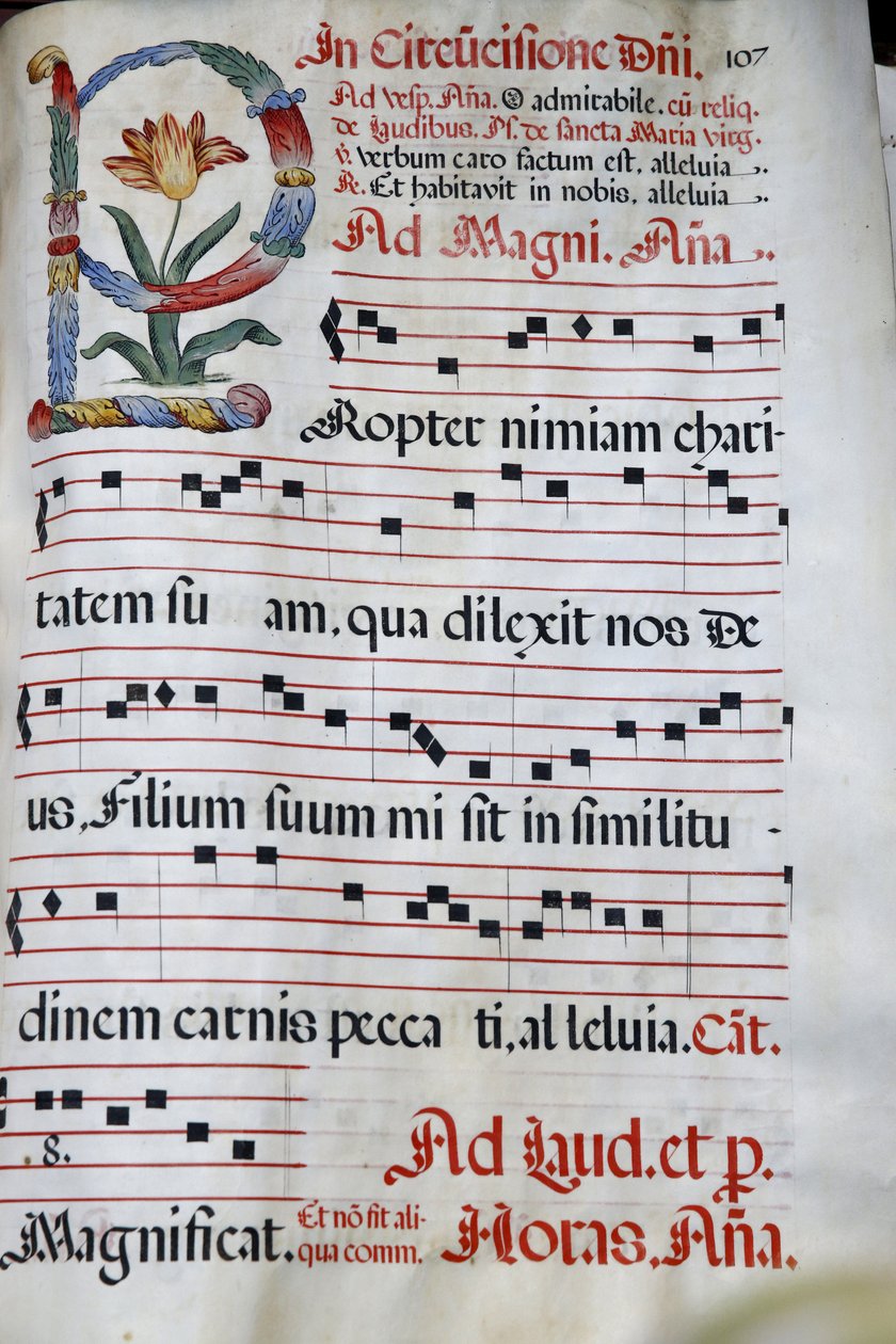 Domus Galilaeae veya Celile Evi, Katolik örgütü Neocatechumenal Way, Antiphonary, İsa
