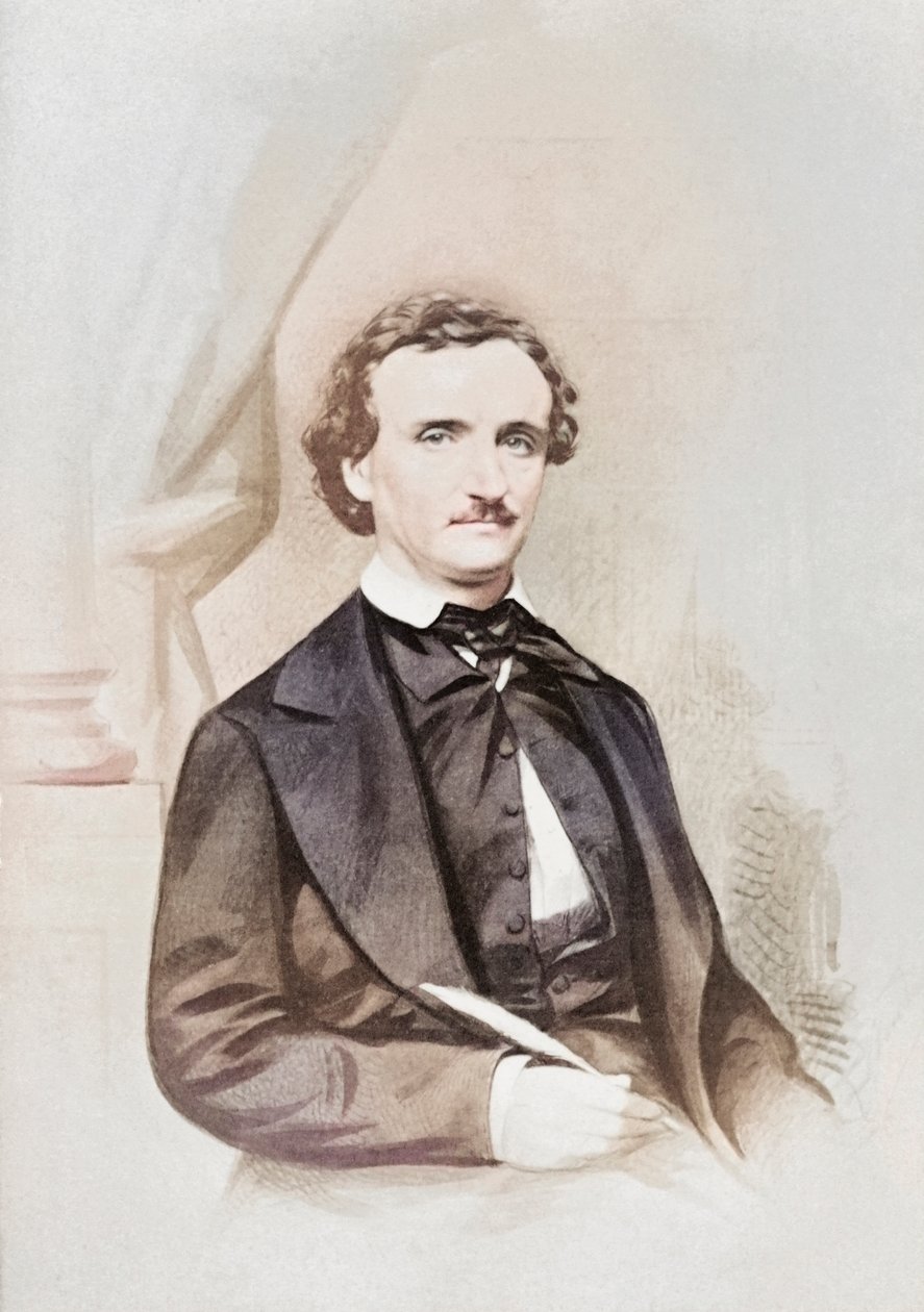 Edgar Allen Poe. 19. yüzyıl (fotoğraf) by Alec Hunter