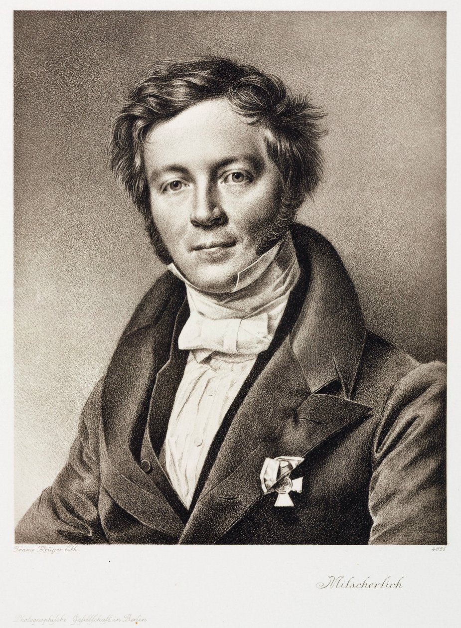 Eilhardt Mitscherlich, Alman kimyager, 1830-1840 dolayları by Unbekannt
