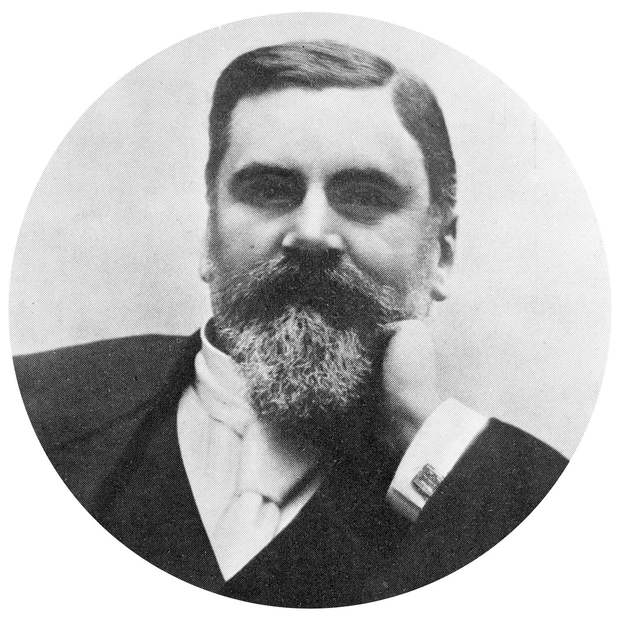 Emile Levassor, Fransız otomobil üreticisi, c 1885 by Unbekannt