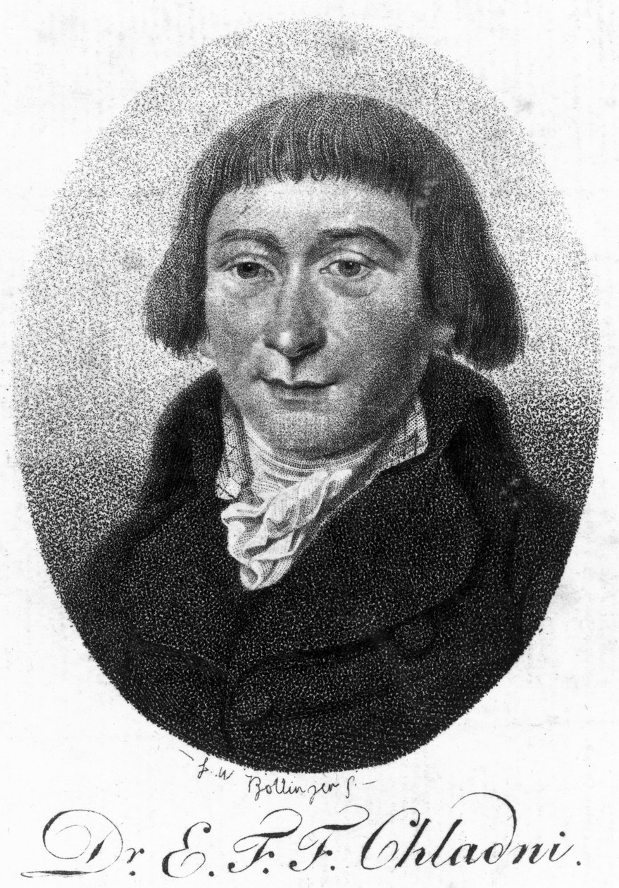 Ernst Florens Friedrich Chladni, Alman fizikçi by Unbekannt