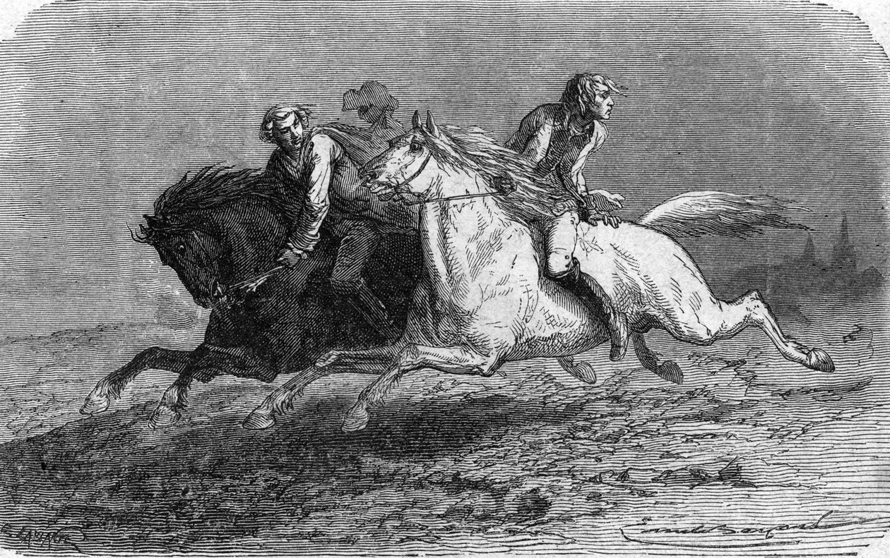 Frederic de Trenck'in Polonya'daki Glatz kalesinden kaçışı (1746) by Unbekannter Künstler