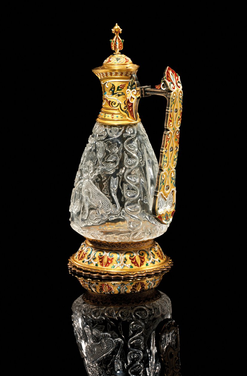 Fatımi ibrik, Mısır, 975-1025, Jean-Valentin Morel tarafından monte edilmiş, Sevres, 1854 by Unbekannt