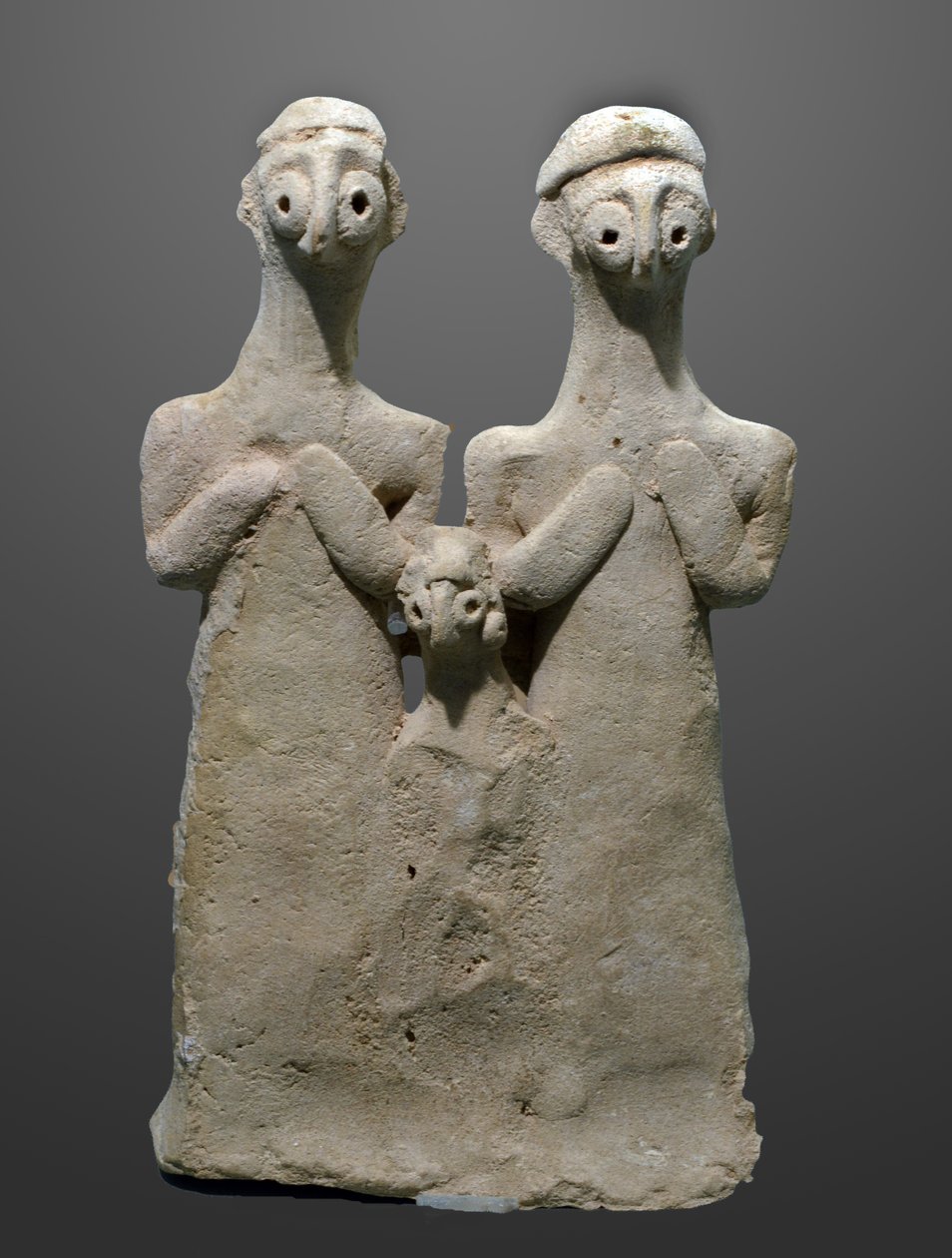 Bir aile grubunun heykelciği, MÖ 2000-1500 by Unbekannt