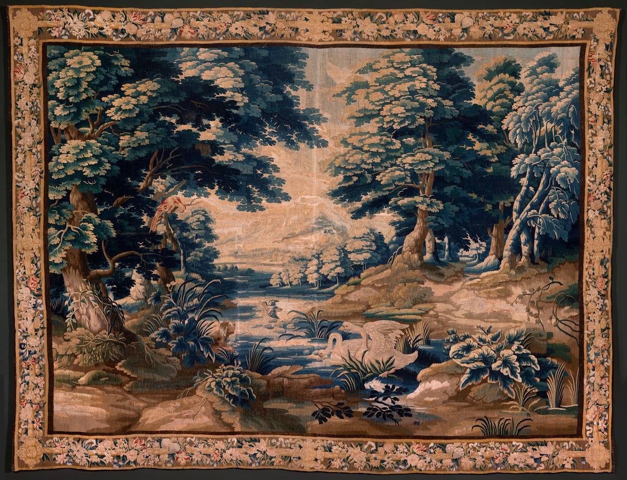 Flaman halısı. Verdure denir. Oudenaarde Atölyesi. 340x451cm. Env 00020. by Alec Hunter