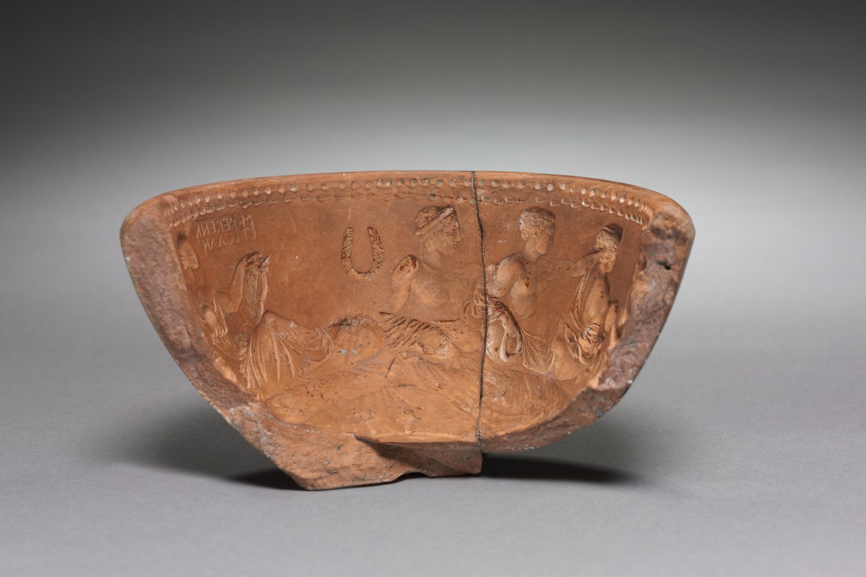 Bir kalıp parçası, Augustus Dönemi, MÖ 27-MS 14 by Unbekannt