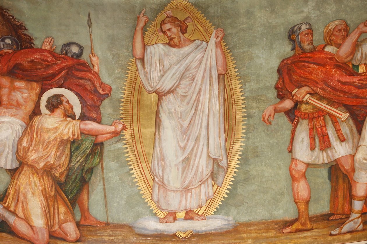 St Paul kilisesinde fresk: St Paul